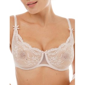 Мягкий кружевной бюстгальтер Honey H16-15-L крем-брюле, Цвет: крем-брюле, Размеры: 80A