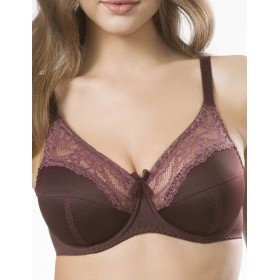 Бюстгальтер мягкая чашка Honey H35-17-L махагон, Цвет: махагон, Размеры: 90B