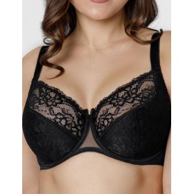 Бюстгальтер полумягкий Honey H38-17-L черный, Цвет: черный, Размеры: 80E