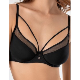 Бюстгальтер спейсер Mioocchi ORNELLA 8194 nero, Цвет: nero (черный), Размеры: 95B