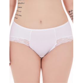 Трусы слипы миди Sermija 149-19-K белый, Цвет: белый, Размеры: 2XL