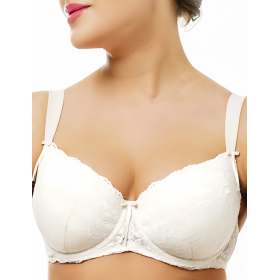 Бюстгальтер балконет пуш-ап Sermija 171-16-L молочный, Цвет: молочный, Размеры: 90B