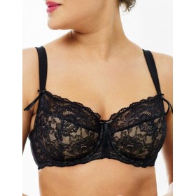 Бюстгальтер полумягкий Sermija 172-16-L чёрный, Цвет: чёрный, Размеры: 85C
