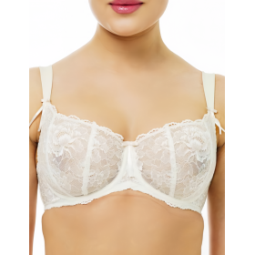Бюстгальтер балконет мягкий Sermija 173-16-L молочный, Цвет: молочный, Размеры: 85C