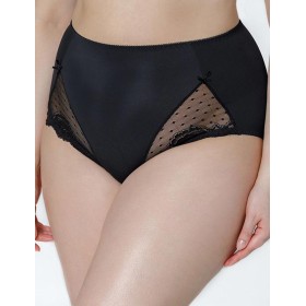 Высокие трусы слипы Sermija 182-21-AK чёрный, Цвет: чёрный, Размеры: 3XL