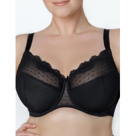 Бюстгальтер полумягкий Sermija AZALIJA 183-21-L чёрный, Цвет: чёрный, Размеры: 75E