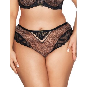 Трусы бразилиана Ava WILD 2132 brazilian Black Panther, Цвет: леопард, Размеры: 3XL