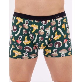 Трусы-боксеры Cornette TATTOO MINI 280-7 темно-зеленый/коричневый, Цвет: темно-зеленый/коричн, Размеры: L