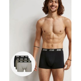 Упаковка мужских боксеров (3 шт) Dim 0DA8/3 черный/оливковый/серый, Цвет: черный/оливковый/сер, Размеры: M