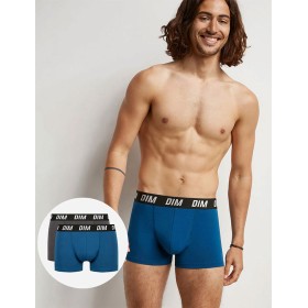 Мужские боксеры в наборе (2 шт) Dim 0DA8 синий/серый, Цвет: синий/серый, Размеры: S