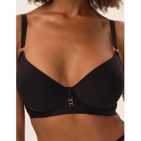 Бюстгальтер спейсер Esotiq OHARA 41739 черный, Цвет: черный, Размеры: 70D