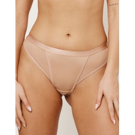 Трусики бразилиана Subtille ROMA BEIGE mini, Цвет: бежевый, Размеры: M