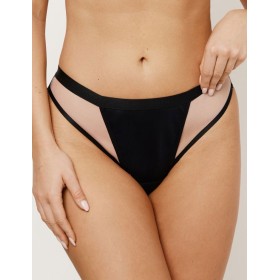 Трусики бразилиана Subtille ROMA BLACK mini, Цвет: черный, Размеры: M