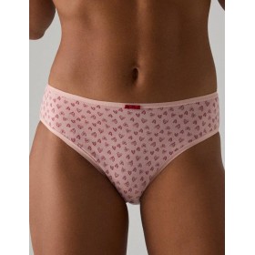 Набор трусов слипов Ysabel Mora 19011 MIDI (2 шт) розовый + бордовый, Цвет: розовый + бордовый, Размеры: M