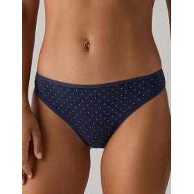 Набор низких трусов слипов Ysabel Mora 19014 MINI (2 шт) синий + амарант, Цвет: синий + амарант, Размеры: M