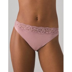 Хлопковые трусы стринги Ysabel Mora 19032 пыльная роза, Цвет: пыльная роза, Размеры: S