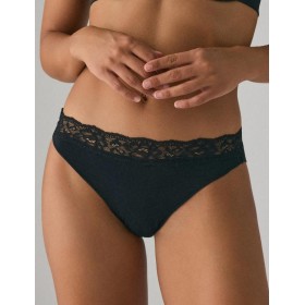 Низкие трусы слипы Ysabel Mora 19033 MINI черный, Цвет: черный, Размеры: S