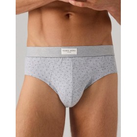 Набор мужских слипов Ysabel Mora 20371 (2 шт) темно-синий + серый, Цвет: темно-синий + серый, Размеры: M