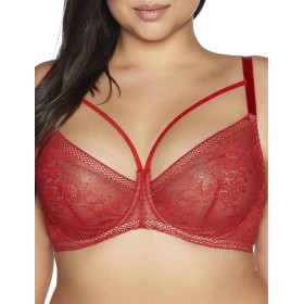 Бюстгальтер мягкий Ava CROWN 2128 M Red, Цвет: красный, Размеры: 75H