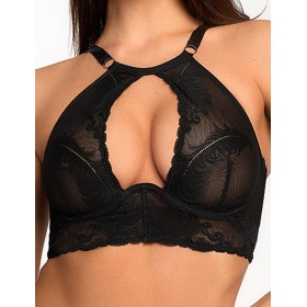 Бюстгальтер бралетт Bella Misteria BLACK SWAN soft bralette, Цвет: черный, Размеры: 70A