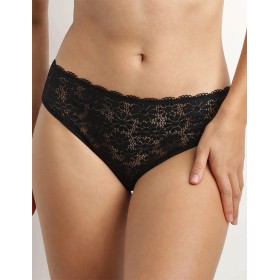 Кружевные трусы Dim GENEROUS 0DD2 черный, Цвет: черный, Размеры: M