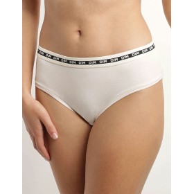 Трусы с широкой резинкой Dim ICON 0DCO бежевый, Цвет: бежевый, Размеры: XS