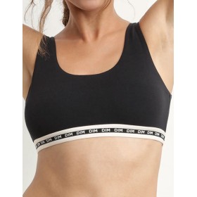 Топ из хлопка с модалом Dim ICON 0DD8 черный, Цвет: черный, Размеры: S