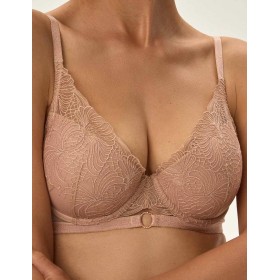 Бюстгальтер с пуш-ап вкладышами Esotiq 41802 OMBRE миндаль, Цвет: миндаль, Размеры: 70C