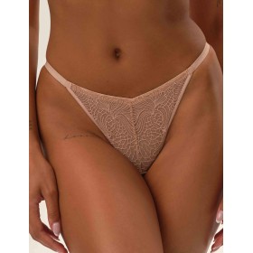 Трусики слипы Esotiq 41805 OMBRE миндаль, Цвет: миндаль, Размеры: S