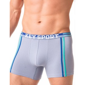 Облегающие боксеры Key MXH 241 светло-серый, Цвет: светло-серый, Размеры: M