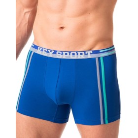 Облегающие боксеры Key MXH 241 светло-синий, Цвет: светло-синий, Размеры: M