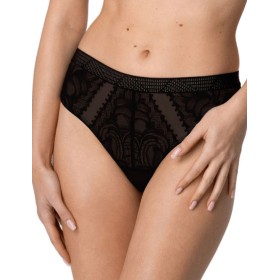 Трусики стринги Mefemi ROBERTA stringi черный, Цвет: черный, Размеры: L
