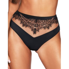 Трусы бразилиана Novika HARPER brazyliany черный, Цвет: черный, Размеры: 3XL