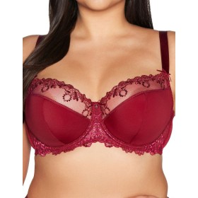 Бюстгальтер полумягкий Ava NOVATO 1030 PU Ruby, Цвет: рубин, Размеры: 80C