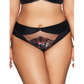 Трусы бразилиана Ava INTENSE 2121 brazilian Black, Цвет: черный, Размеры: M