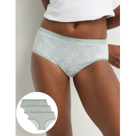 Набор трусиков Dim LES POCKETS COTON 4C20 сафари - 3 штуки, Цвет: сафари, Размеры: S/M