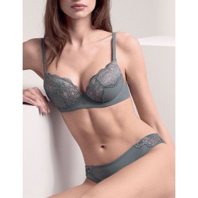 Комплект Lormar SATEN планж слипы Sat52057 ОЗ25 oliva, Цвет: oliva (оливковый), Размеры: 85B