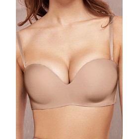 Бюстье планж с пуш-ап Mioocchi STELLA 8305 praline, Цвет: praline (пралине), Размеры: 75D