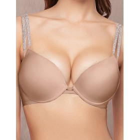 Бюстгальтер пуш-ап гель Mioocchi STELLA 8301 praline, Цвет: praline (пралине), Размеры: 70C