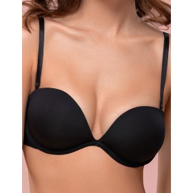 Бюстгальтер пуш-ап-трансформер Mioocchi STELLA 8303 nero, Цвет: nero (черный), Размеры: 75C