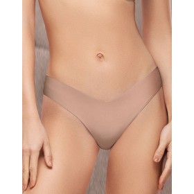 Бразилиана с V-образной талией Mioocchi STELLA 8402 praline, Цвет: praline (пралине), Размеры: XS