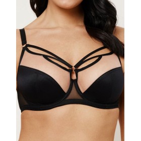 Бюстгальтер с мягкой чашкой Subtille BUTTERFLY BLACK soft, Цвет: черный, Размеры: 70D