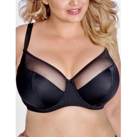 Бюстгальтер мягкий Akcent 1001 M черный, Цвет: черный, Размеры: 75G