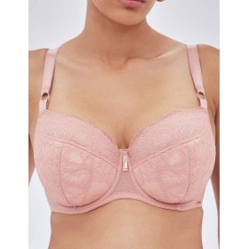 Бюстгальтер полупоролон Alles NUDE ROSE PU, Цвет: пудра, Размеры: 70G