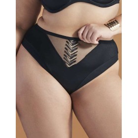 Трусы бразилиана Ava GODDESS 2118 brazilian Black, Цвет: черный, Размеры: M