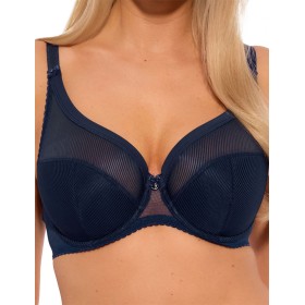 Бюстгальтер полумягкий Gaia 1058 SONIA PU темно-синий, Цвет: темно-синий, Размеры: 75E