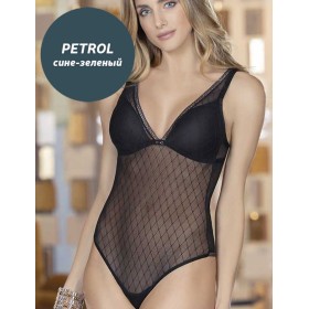 Сине-зеленое боди Leilieve GAIA M5807 petrol, Цвет: petrol (сине-зеленый, Размеры: 70B