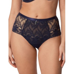 Трусы слипы высокие Mefemi SIMONE Classic индиго, Цвет: индиго, Размеры: L