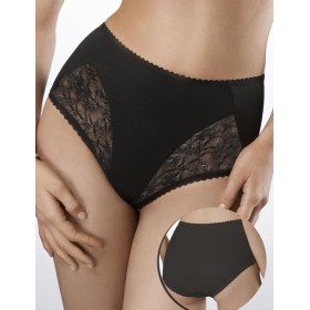 Высокие трусы слипы Sermija 186-25-AK чёрный, Цвет: чёрный, Размеры: L