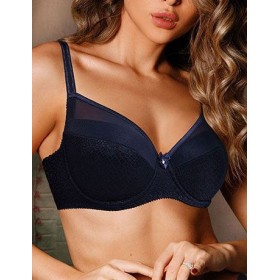 Бюстгальтер пуш-ап Albina L INDIGO 6087 ночная тень, Цвет: ночная тень, Размеры: 75B